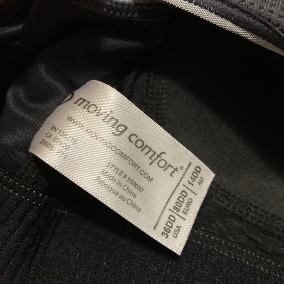 Moving Comfort High Impact Racer back Sports Bra - Picture 9 of 11